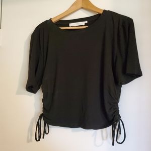 ASTR the label Cinched Side Tee Large